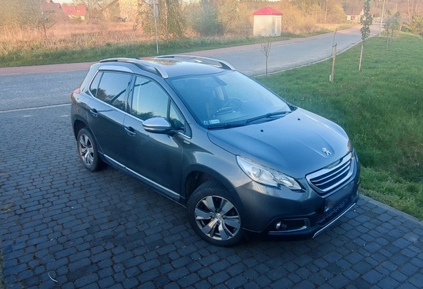 Peugeot 2008 cena 33300 przebieg: 123000, rok produkcji 2014 z Mysłowice małe 79